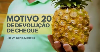 Motivo 20 de devolução de cheque