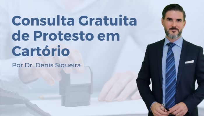 Consulta gratuita de protesto em cartório