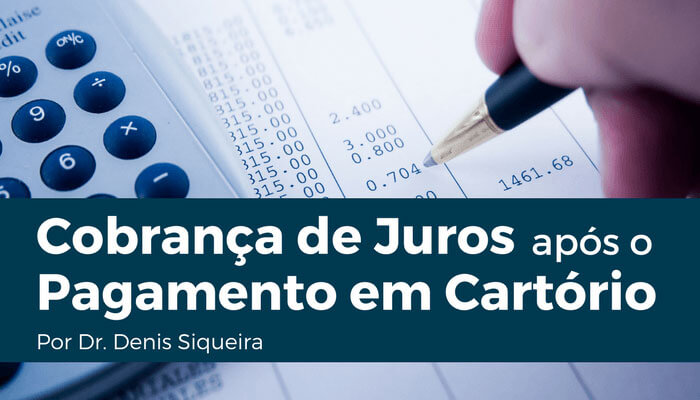 Pagamento em Cartório sem Juros