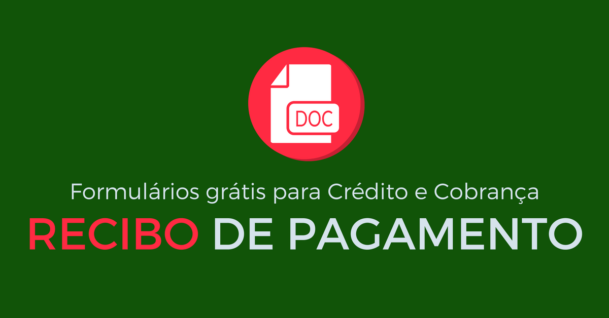 Modelo de Recibo de Pagamento - CreditoeCobranca.com