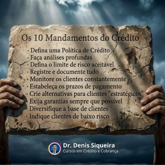 Os 10 Mandamentos do Crédito