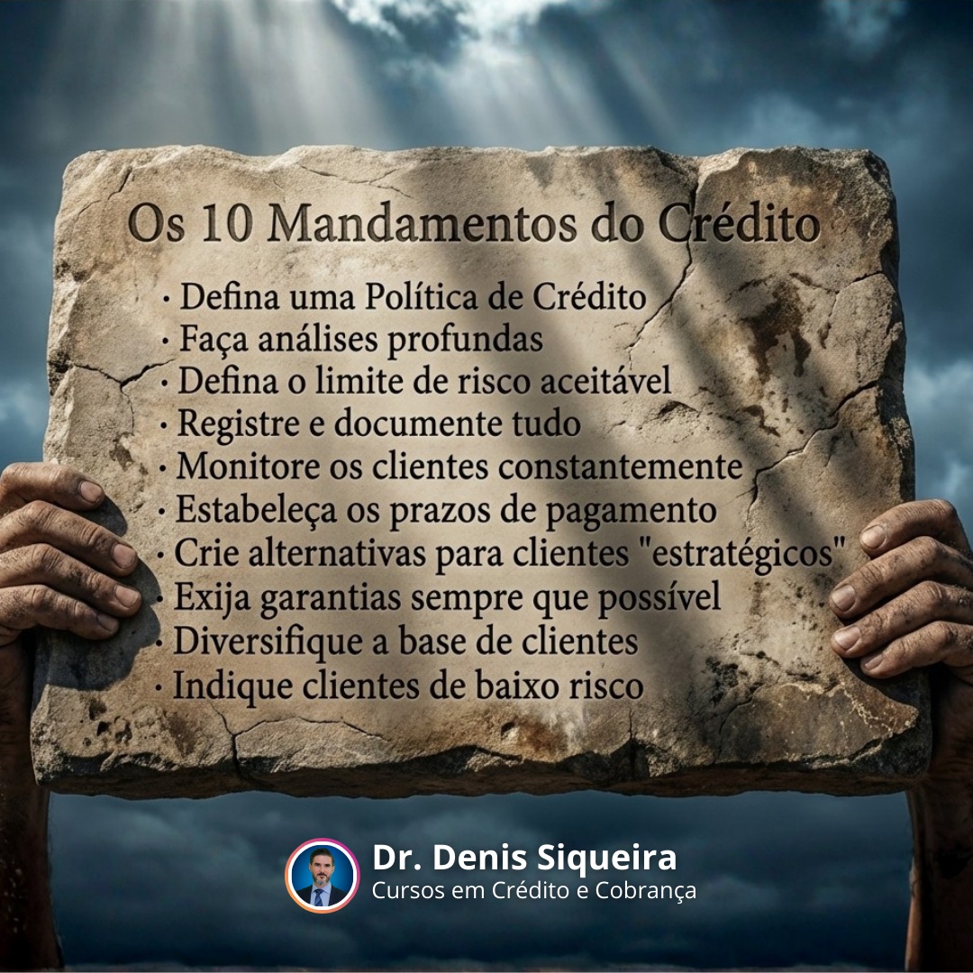 Os 10 Mandamentos do Crédito
