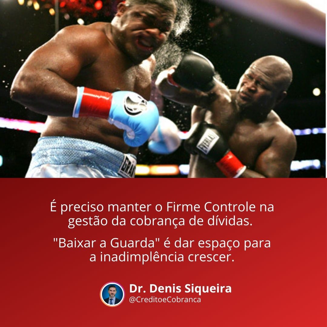 Baixar a guarda na cobrança de dívidas