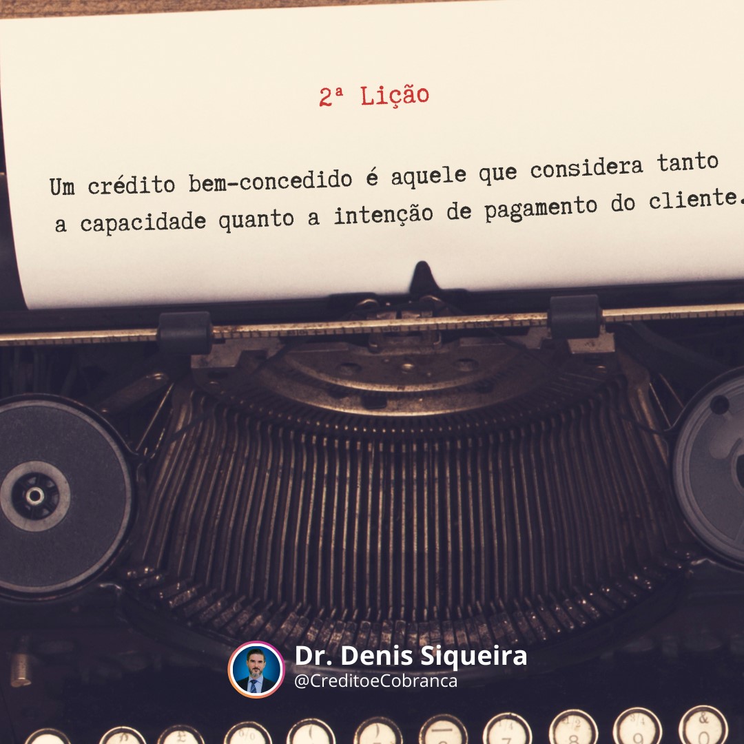 Crédito bem concedido