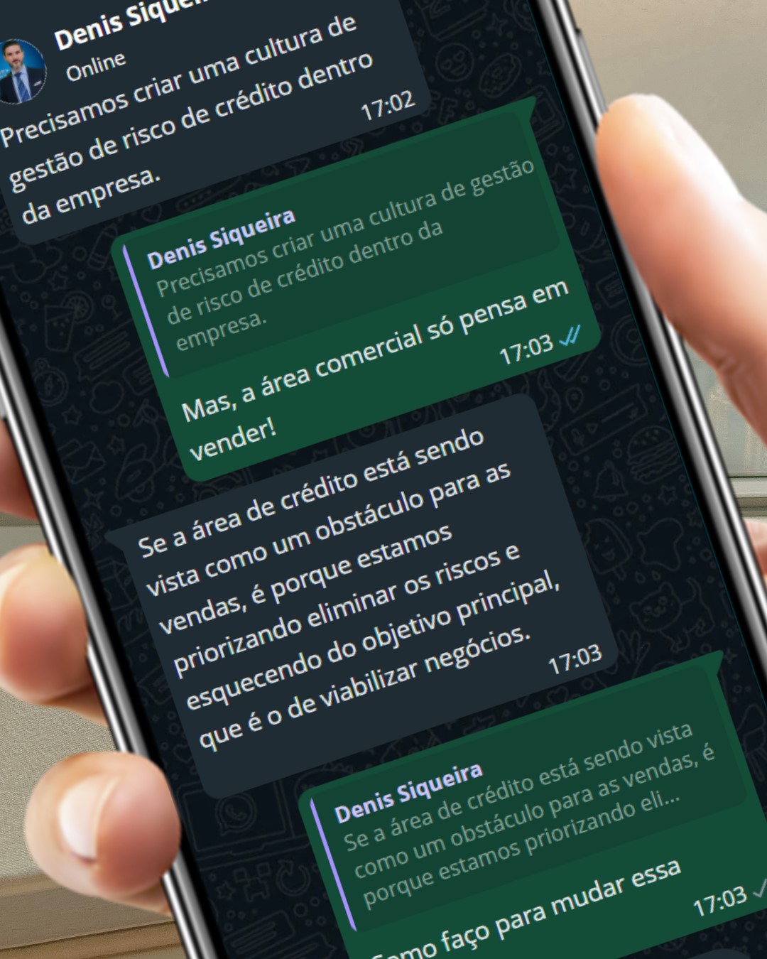 Relação entre Crédito e Comercial