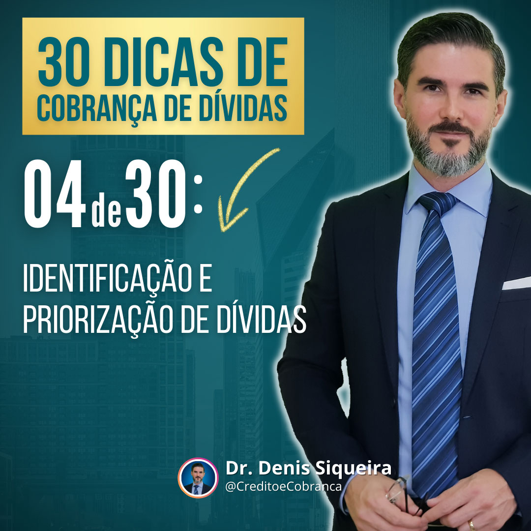 Identificação e priorização de dívidas para cobrança