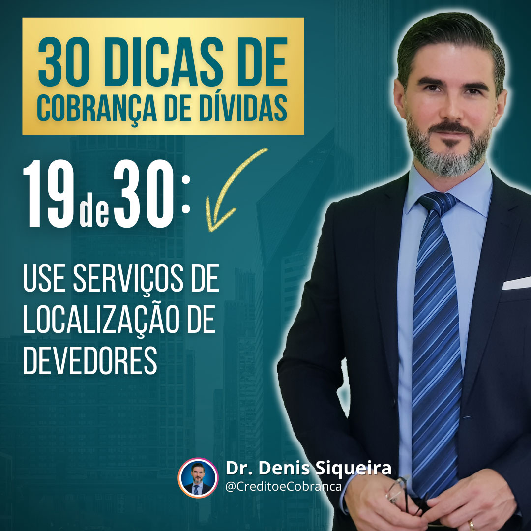 Use serviços de localização de devedores