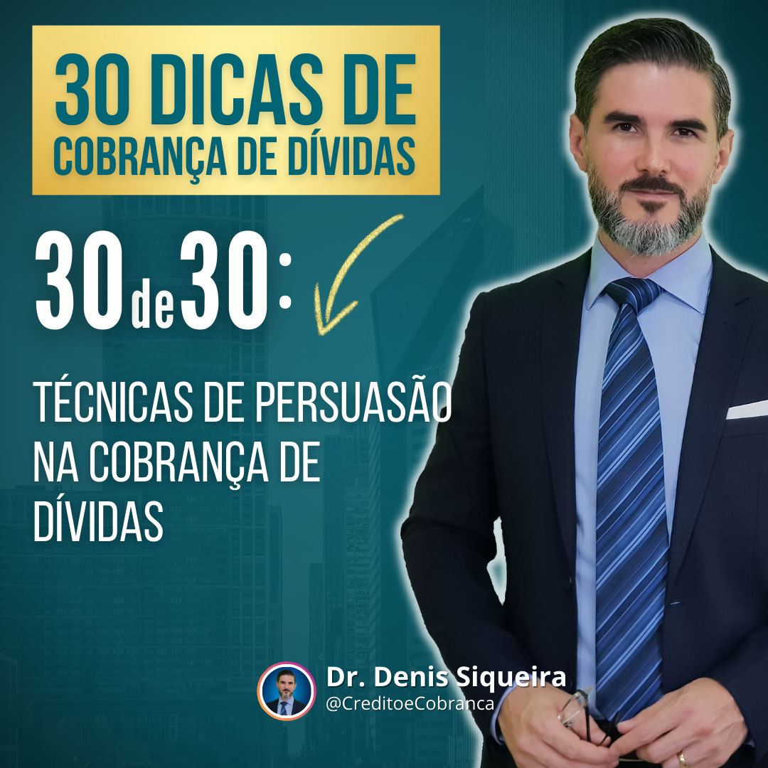 Técnicas de persuasão na cobrança de dívidas