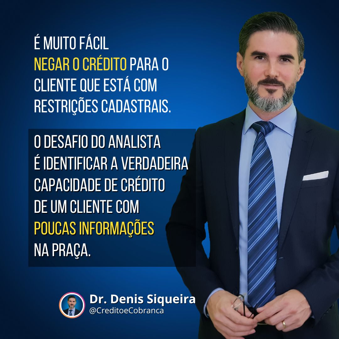É muito Fácil negar crédito