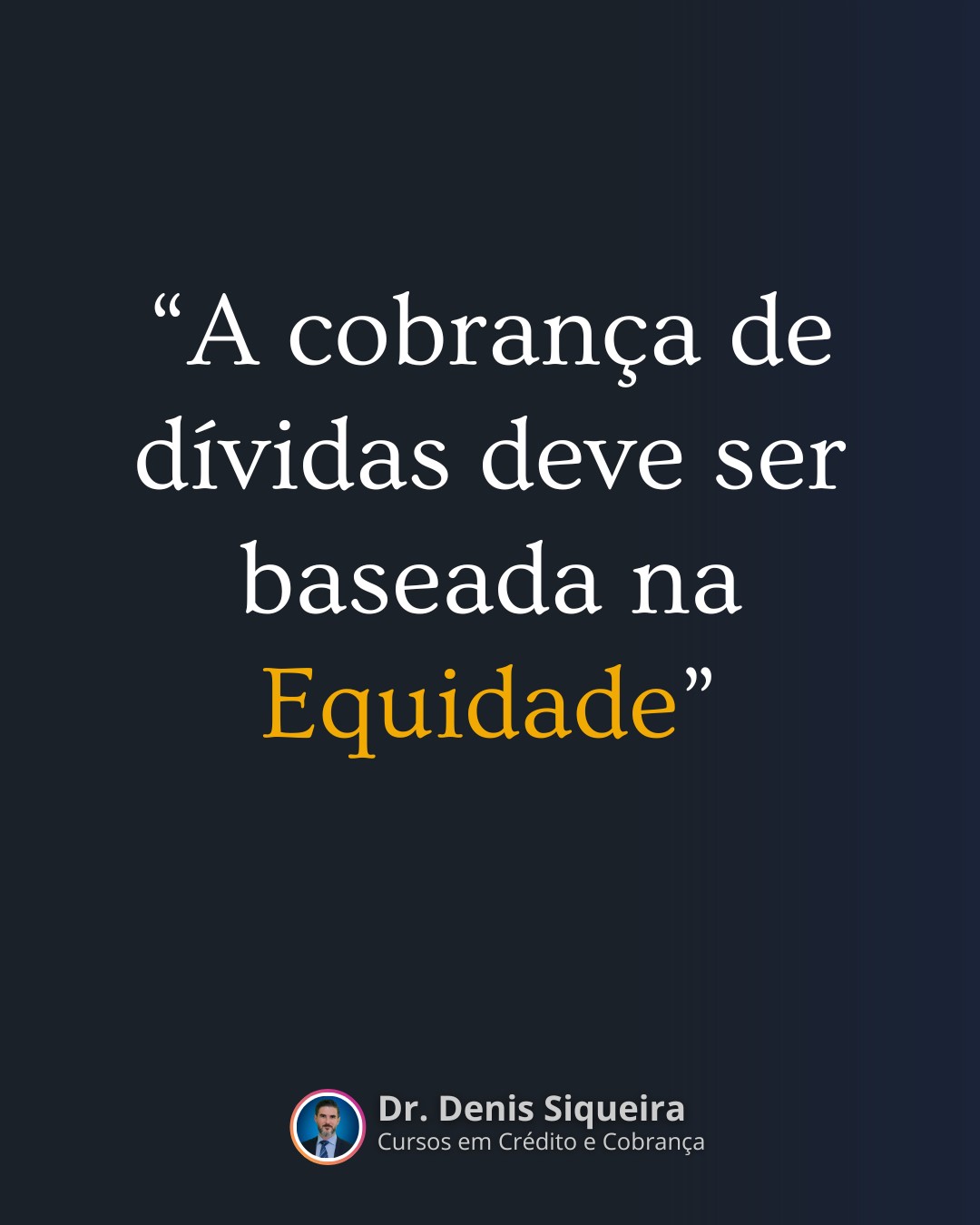 Equidade na Cobrança de Dívidas