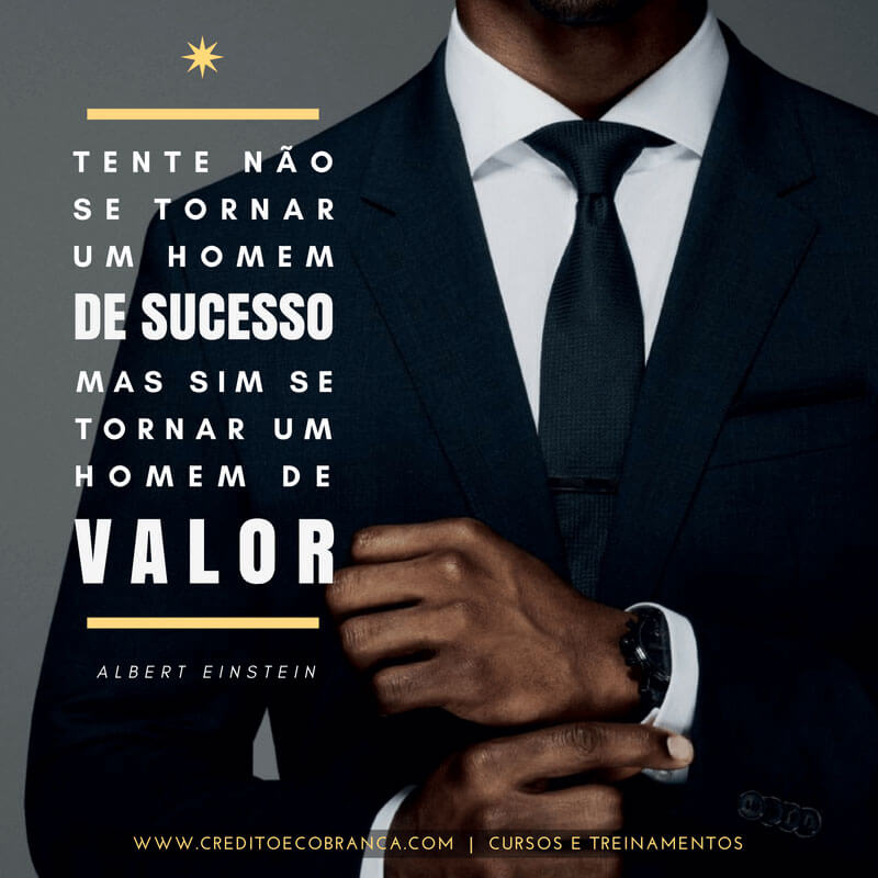 Tente não se tornar um homem de sucesso
