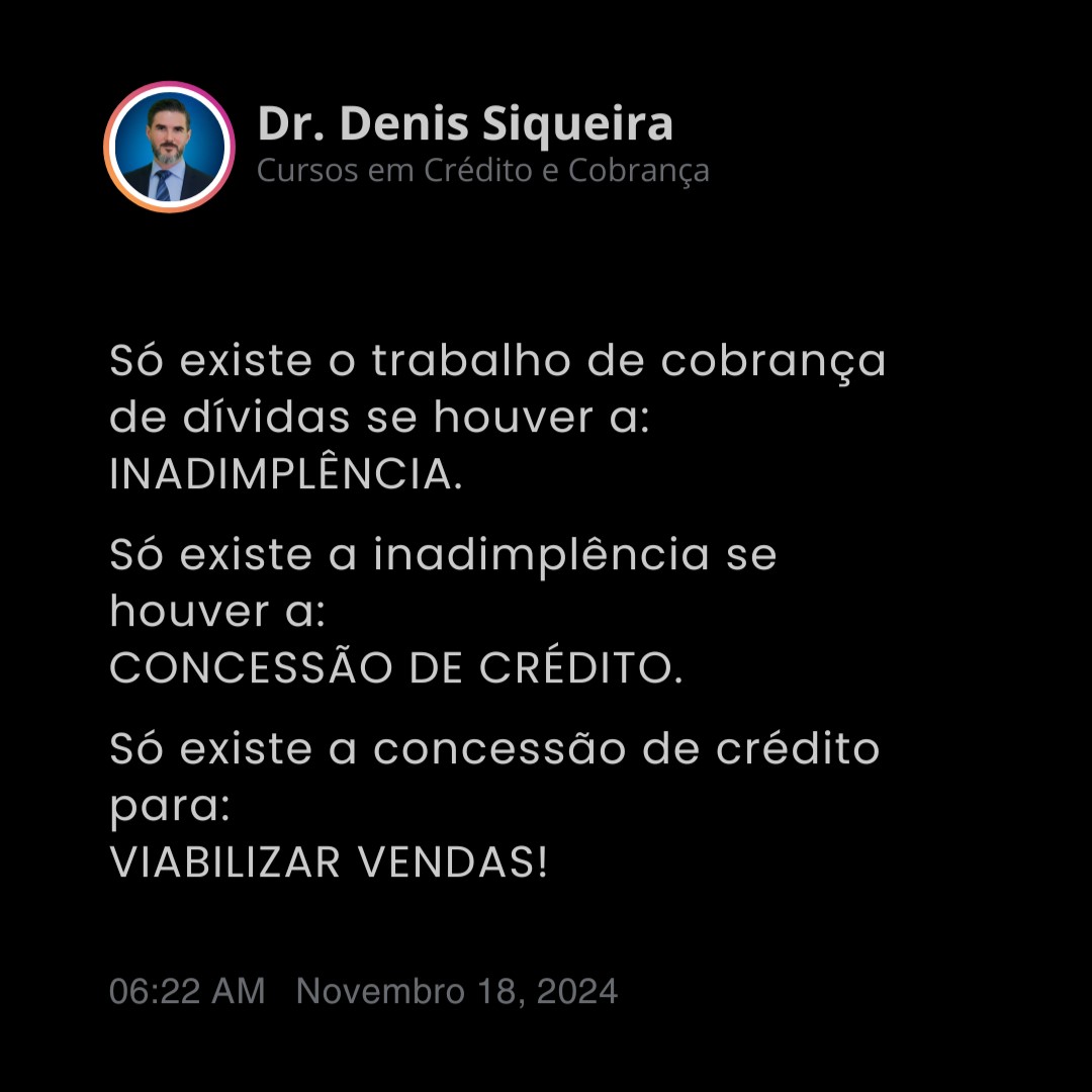 Inadimplência, Crédito e Vendas