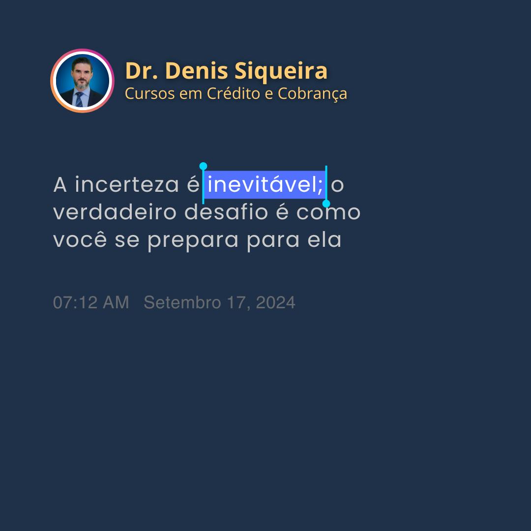 Como lidar com a incerteza