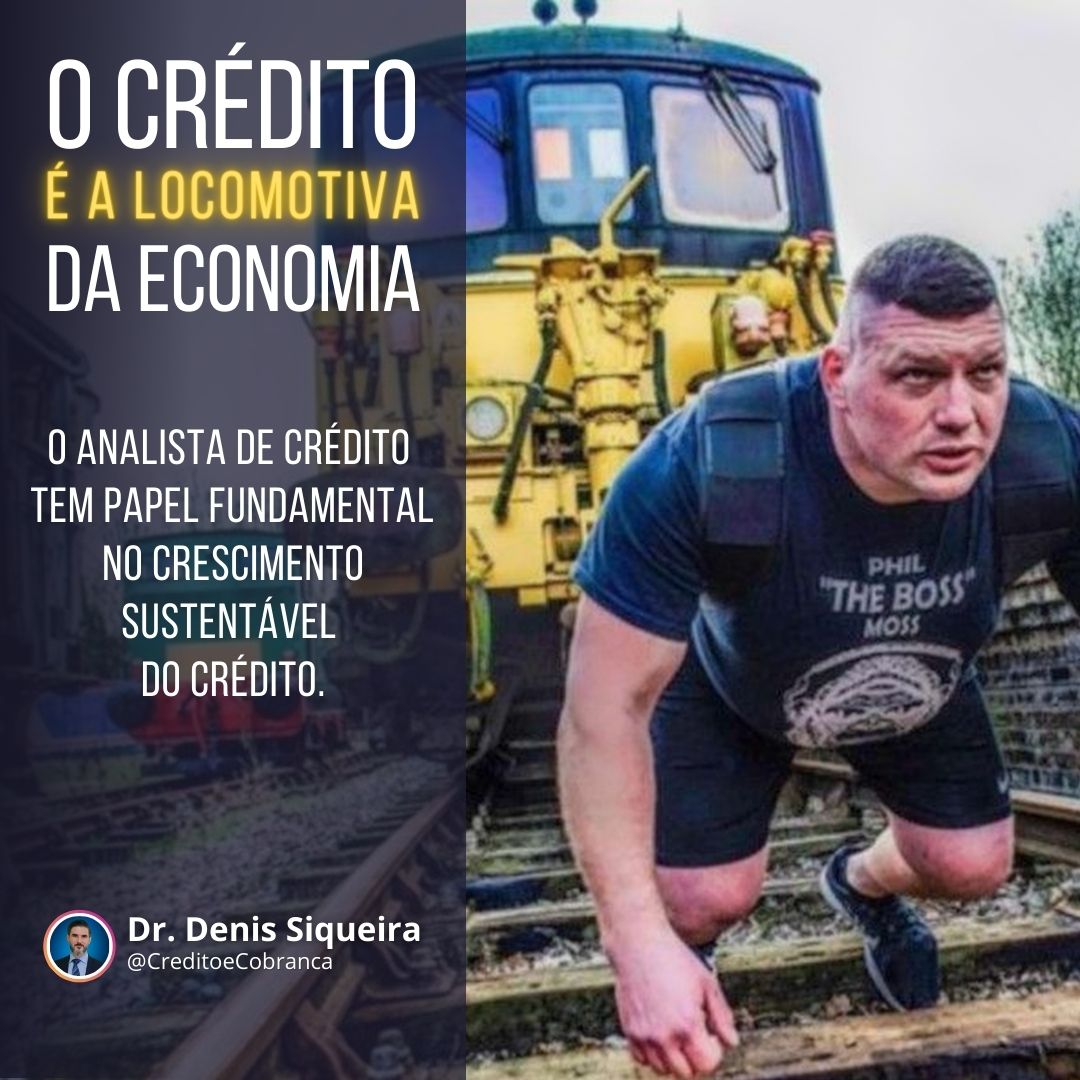 O crédito é a locomotiva da economia moderna