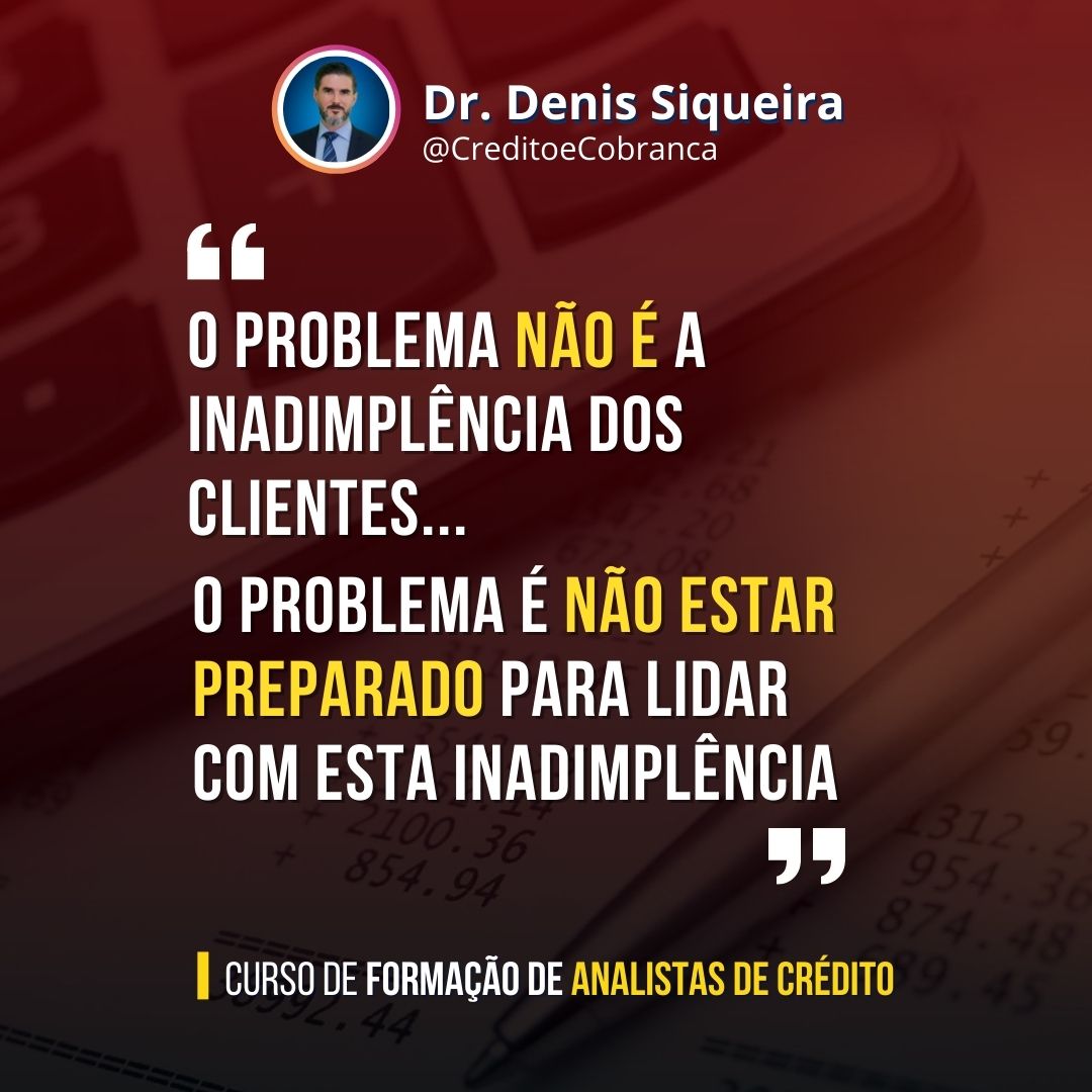 O problema não é a inadimplência
