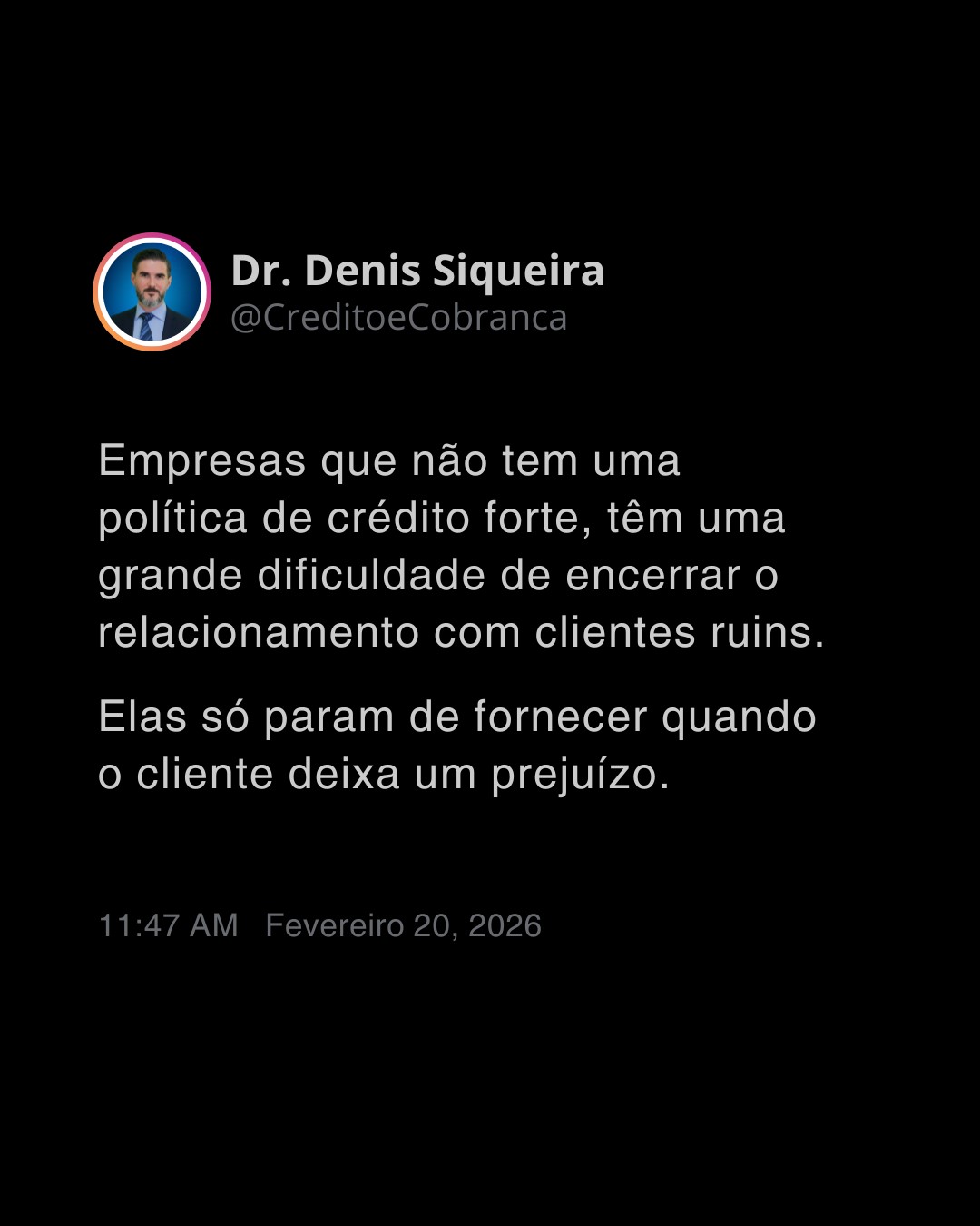 Política de Crédito Forte